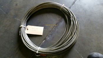 30 meter 5mm draaiarme kabel 19x7 1xpunt 1xpuntkous