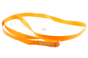 One-way sling oranje WLL 650 kg werklengte 1 mtr (100 stuks)