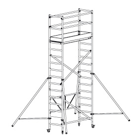 5200-S 3.05 - 9.2m Hout-Deck