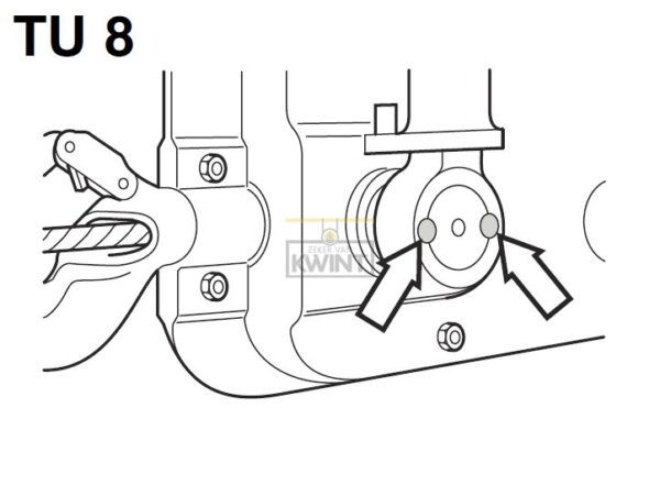 BREEKPEN TBV TIRFORTAKEL TU8 (2 ST)