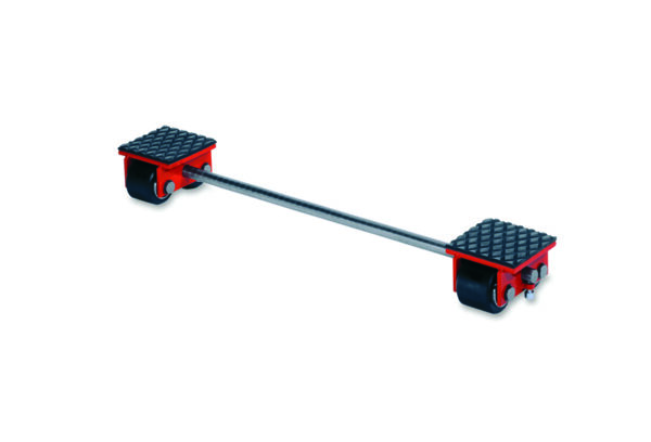 Container transportroller met twistlock  20T type F20-C (VOLGWAGEN)