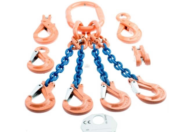 Ketting 4-sprong 8 mm grade100 wll 5.30T