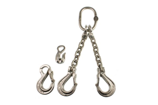 RVS Ketting 2-sprong grade50 1,0T t/m 3,8T