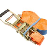 Sjorbandset 2-delig 50mm 9m met haken en trekratel 5T