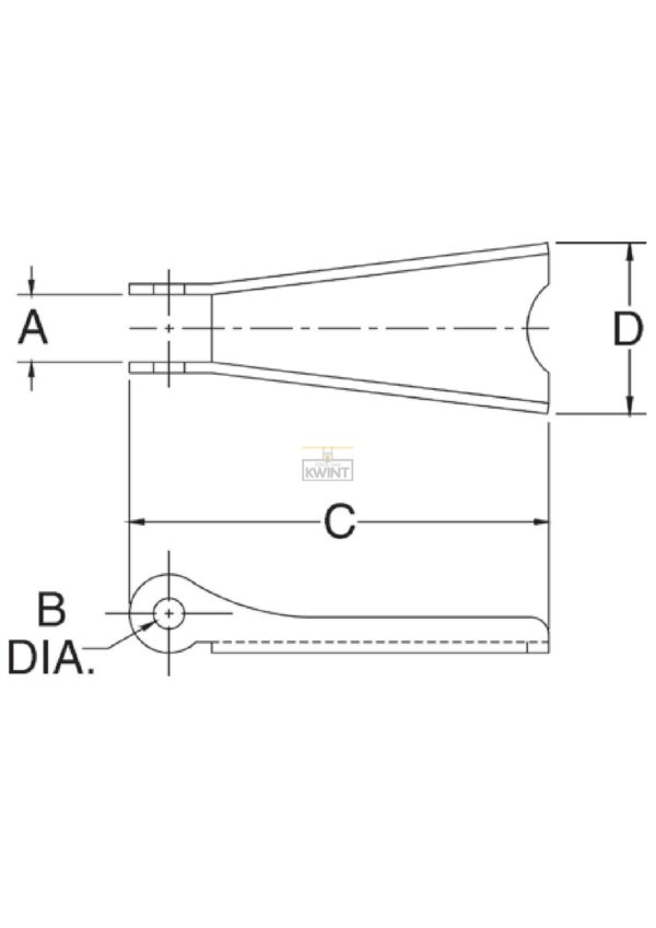 Crosby klepsets oud model SS4055