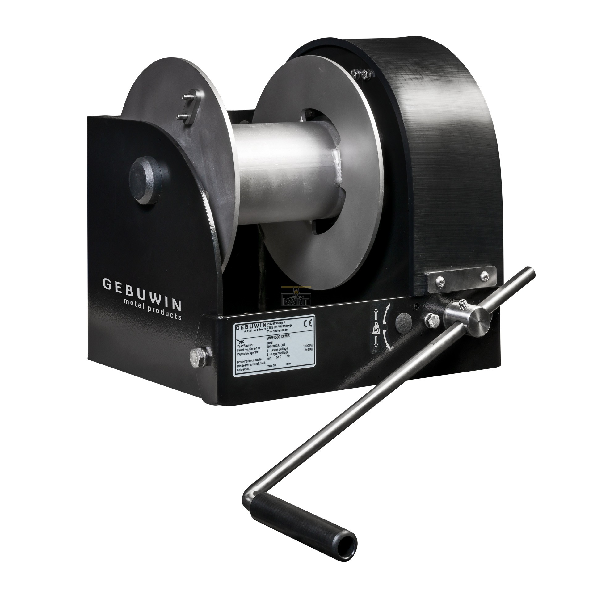 Marine wormwiellier 1500 - 5000 kg